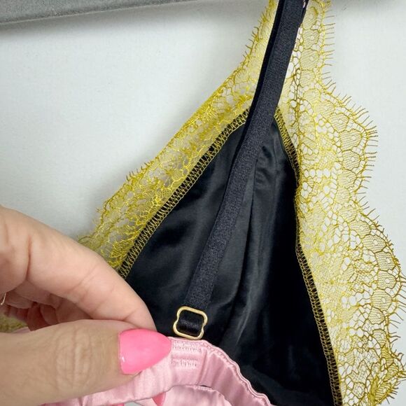 VICTORIA’S SECRET | NEW Leopard Print Lace Trim Bralette Women’s Size X-Large - Picture 9 of 9